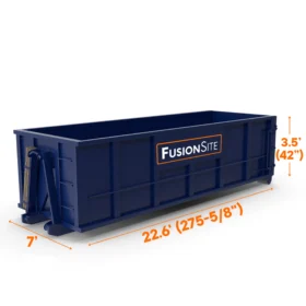 20-yard roll-off dumpster rental in Fort Myers, FL